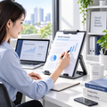 nuvqerix™ Adjustable Desktop Document Stand