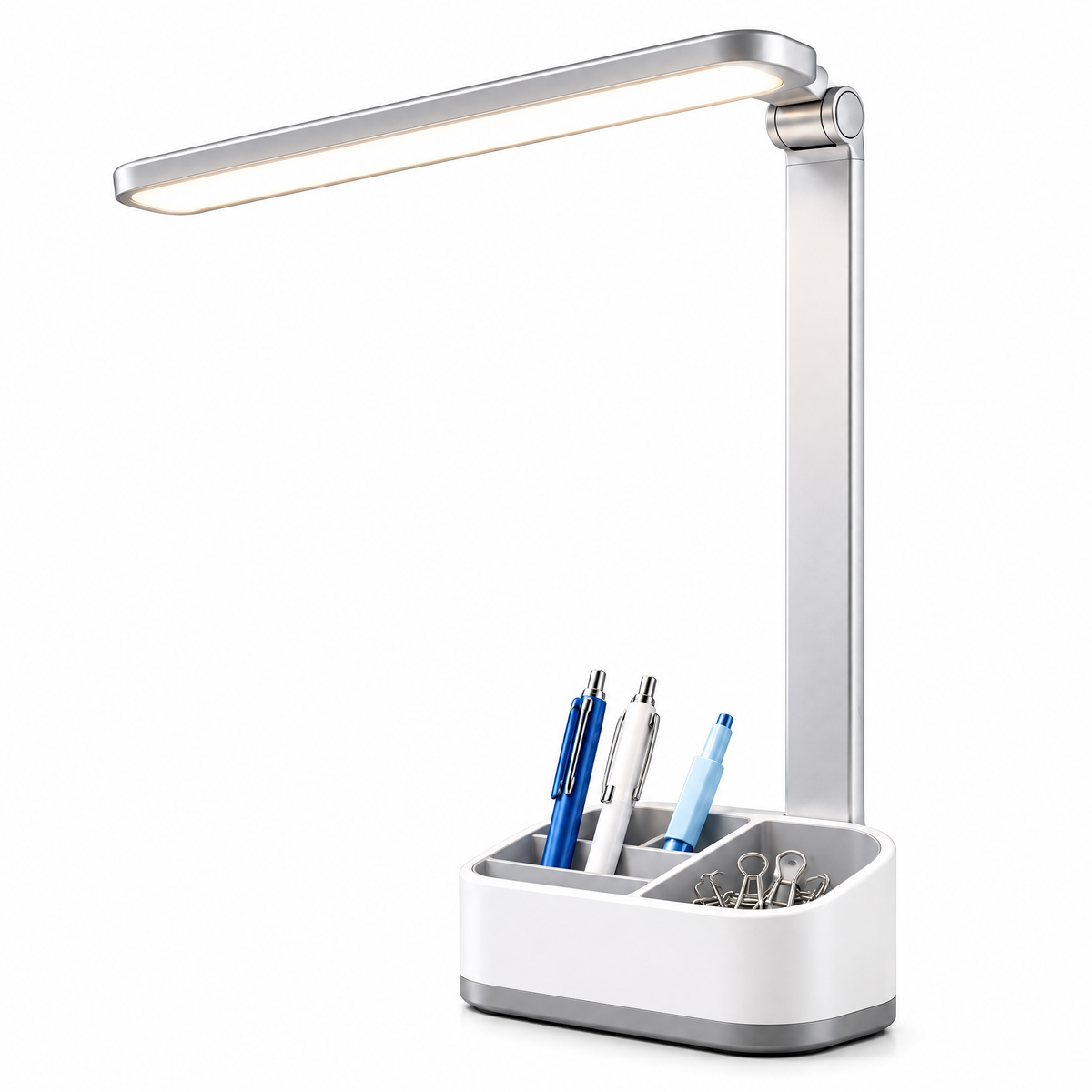 nuvqerix™ LED Desk Lamp with Organizer Base